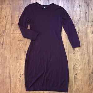 Mossimo fitted half sleeve sweater dress size xs